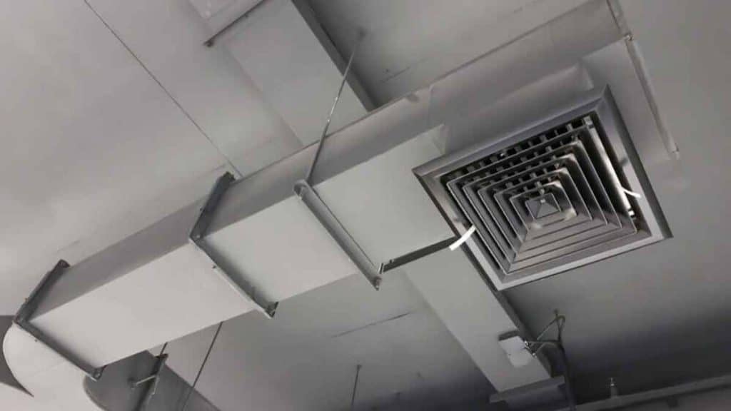 Air duct cleaning service in Austin, Texas hospital and wearing surgical caps for a clean environment