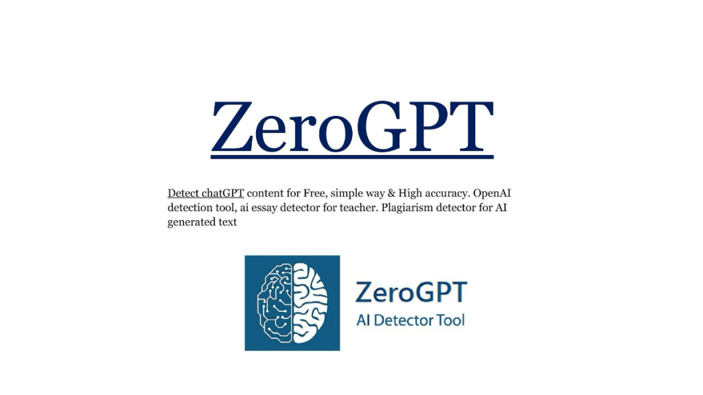 Navigating the AI Era ZeroGPT's Advanced Tools for Content Detection and Enhancement